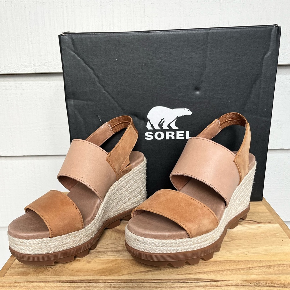 Joanie II Slingback Jute platform sandal